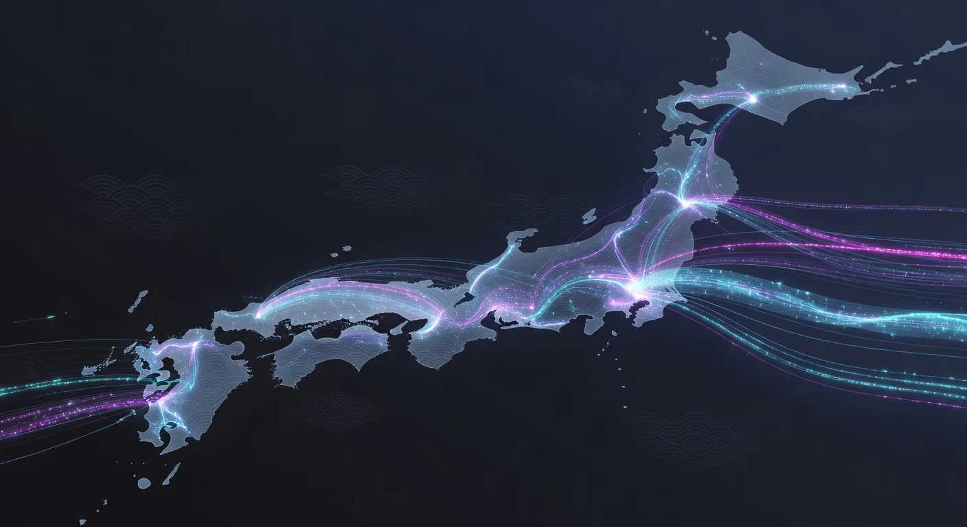 Japan Highspeed Network Map